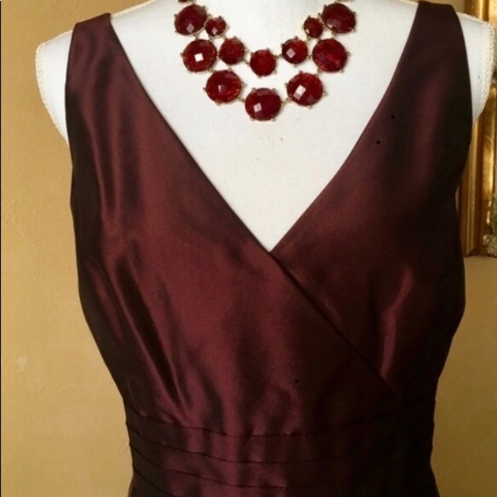 Perfect silk Valentine’s Day dress!